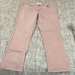 Pink Dear John Blaire Slim Straight Jeans